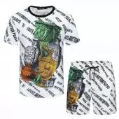 new louis vuitton lv hawaiian t shirt shorts imprime s_abaaa6